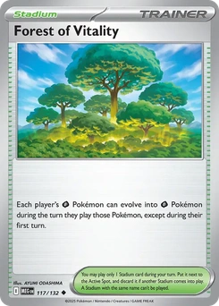 Forest of Vitality #117 from Mega Evolution