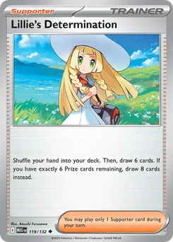 Lillie's Determination #119 from Mega Evolution