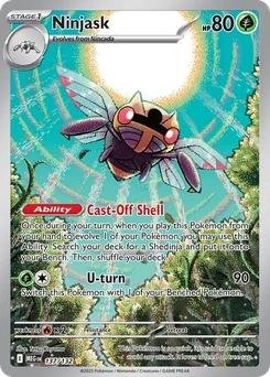 Ninjask #137 from Mega Evolution