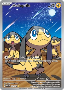 Helioptile #143 from Mega Evolution