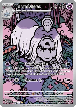 Houndstone #145 from Mega Evolution