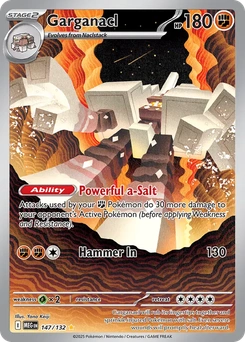 Garganacl #147 from Mega Evolution