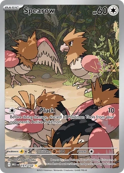 Spearow #151 from Mega Evolution