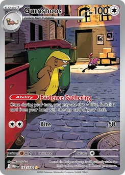 Gumshoos #153 from Mega Evolution