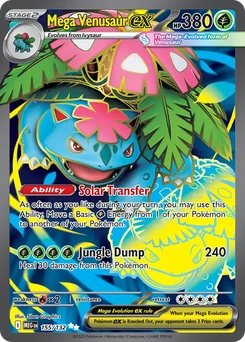 Mega Venusaur ex #155 from Mega Evolution