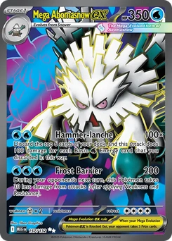 Mega Abomasnow ex #157 from Mega Evolution