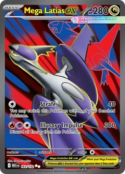 Mega Latias ex #163 from Mega Evolution