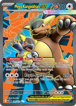 Mega Kangaskhan ex #164 from Mega Evolution
