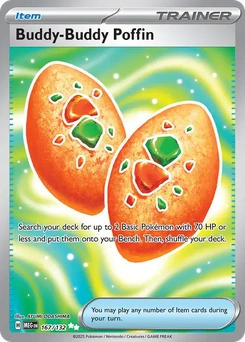Buddy-Buddy Poffin #167 from Mega Evolution