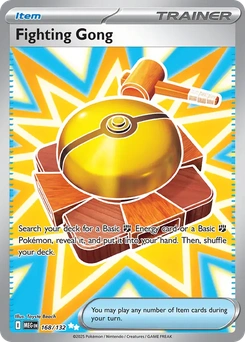 Fighting Gong #168 from Mega Evolution