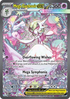 Mega Gardevoir ex #178 from Mega Evolution