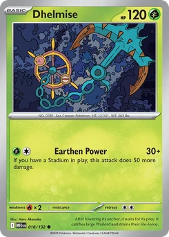Dhelmise #18 from Mega Evolution