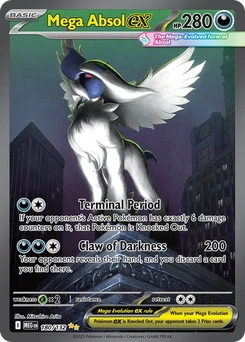 Mega Absol ex #180 from Mega Evolution