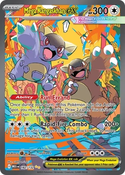 Mega Kangaskhan ex #182 from Mega Evolution