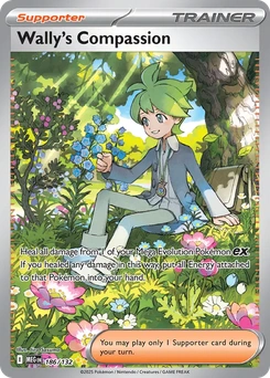 Wally's Compassion #186 from Mega Evolution