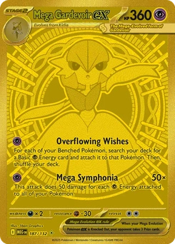 Mega Gardevoir ex #187 from Mega Evolution
