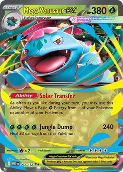 Mega Venusaur ex #3 from Mega Evolution