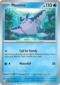 Mantine #32 from Mega Evolution