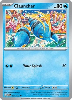 Clauncher #37 from Mega Evolution