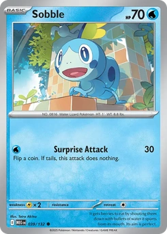 Sobble #39 from Mega Evolution