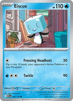 Eiscue #44 from Mega Evolution