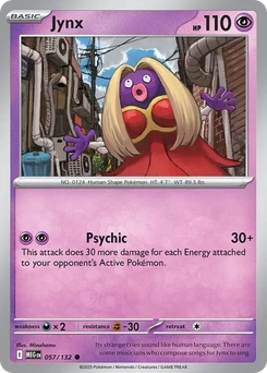 Jynx #57 from Mega Evolution