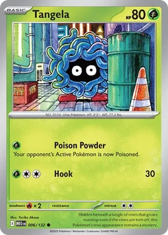 Tangela #6 from Mega Evolution