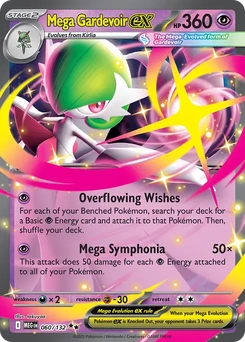 Mega Gardevoir ex #60 from Mega Evolution