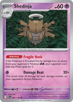 Shedinja #61 from Mega Evolution