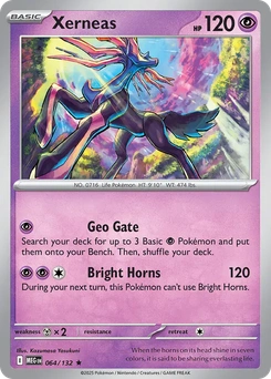 Xerneas #64 from Mega Evolution