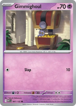 Gimmighoul #67 from Mega Evolution