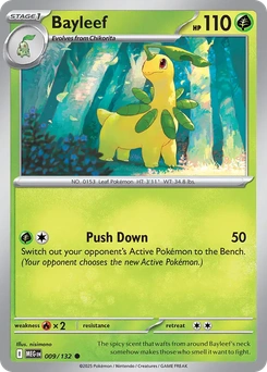 Bayleef #9 from Mega Evolution