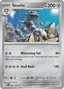 Steelix #93 from Mega Evolution