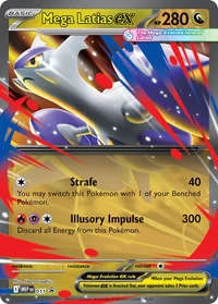 Mega Latias ex #11 from Mega Evolution Promos