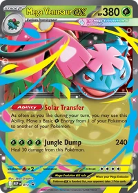 Mega Venusaur ex #13 from Mega Evolution Promos