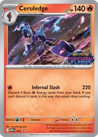Ceruledge #14 from Mega Evolution Promos
