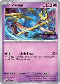 Zacian #15 from Mega Evolution Promos