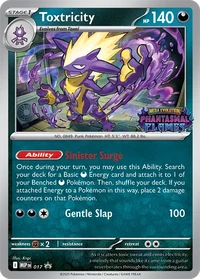 Toxtricity #17 from Mega Evolution Promos