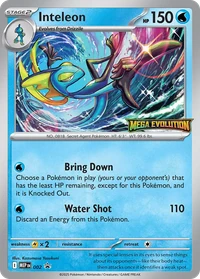 Inteleon #2 from Mega Evolution Promos