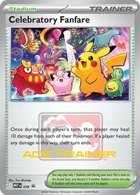 Celebratory Fanfare #28 from Mega Evolution Promos