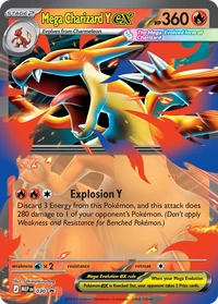 Mega Charizard Y ex #30 by aky CG Works