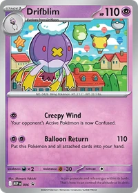 Drifblim #6 from Mega Evolution Promos