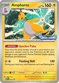 Ampharos #75 from Mega Evolution Promos