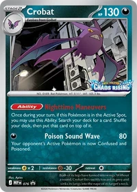 Crobat #76 from Mega Evolution Promos