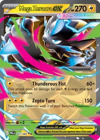 Mega Zeraora ex #27 from Pitch Black