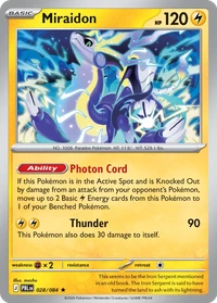 Miraidon #28 from Pitch Black