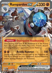 Rampardos ex #45 from Pitch Black