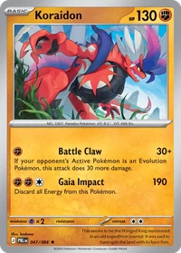 Koraidon #47 from Pitch Black