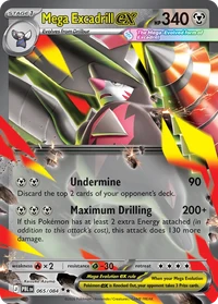 Mega Excadrill ex #65 from Pitch Black
