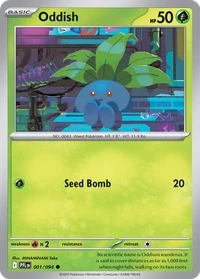 Oddish #1 from Phantasmal Flames
